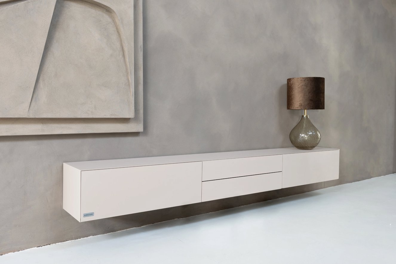 Tv-Meubel	Zyan 2 Kleppen 2 Lades Midden