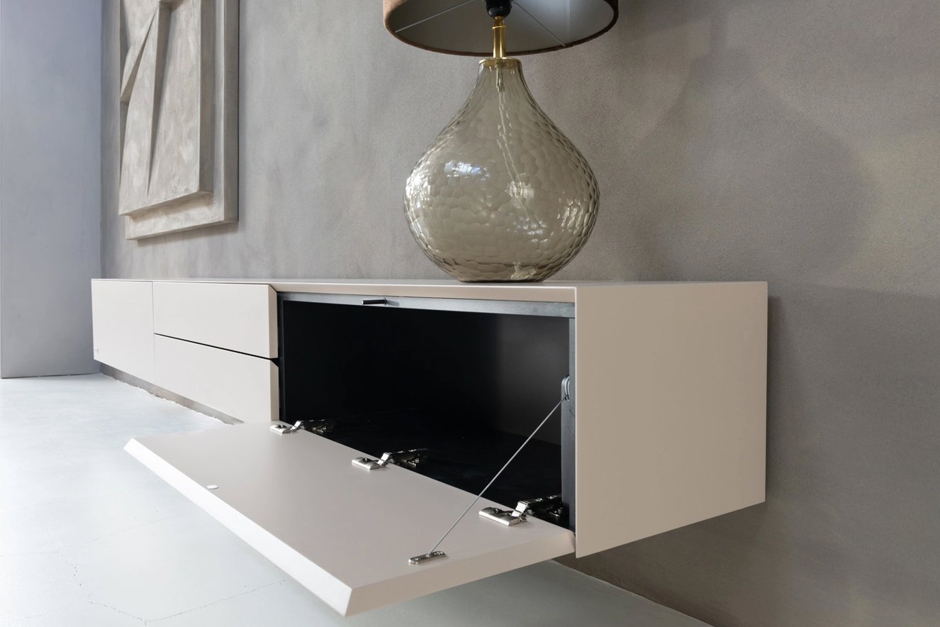 Tv-Meubel	Zyan 2 Kleppen 2 Lades Midden