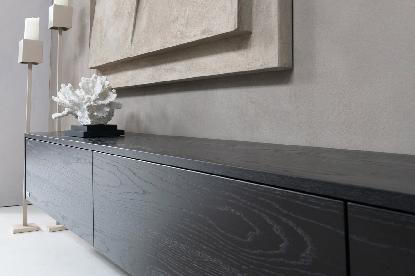 Tv-Meubel	Johnson 3-kleppen Eiken