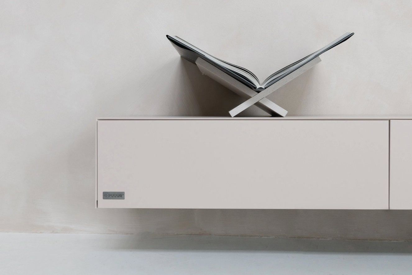 Tv-Meubel	Zyan 3 Kleppen MDF met Eiken Vak