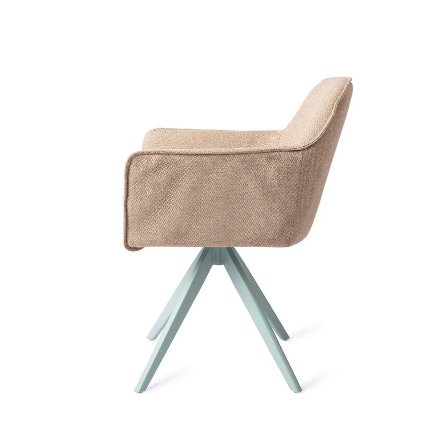 Hofu Wild Walnut Eetkamerstoel Turn Mint