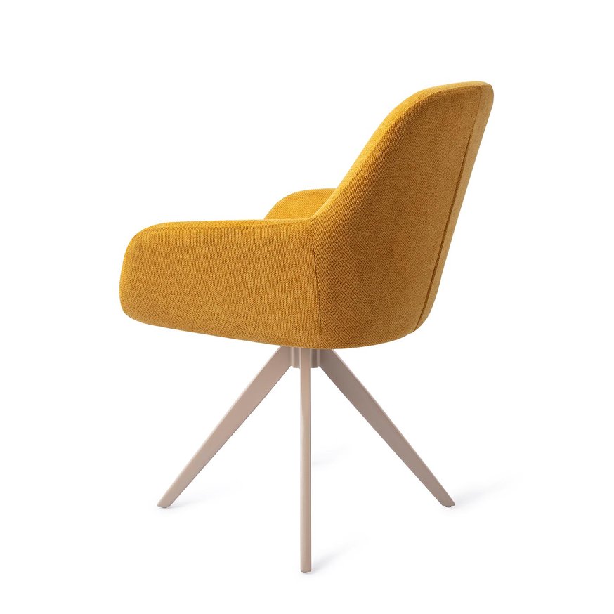 Kushi Sweet Corn Eetkamerstoel Turn Beige