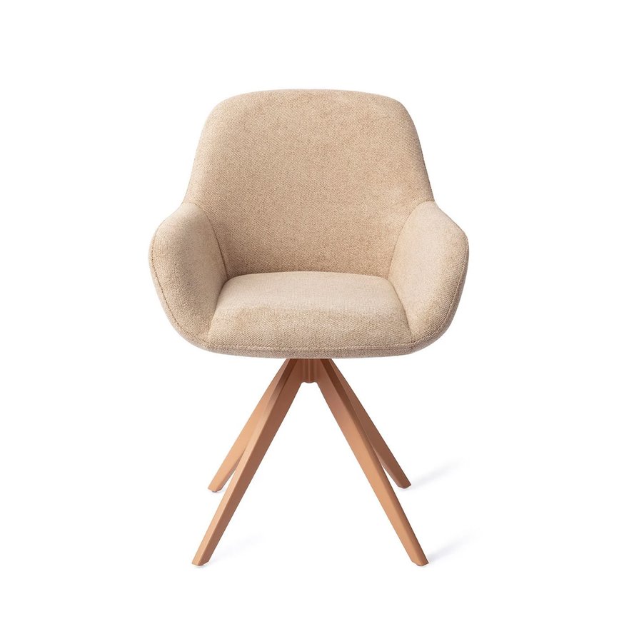 Kushi Desert Dunes Eetkamerstoel Turn Peach