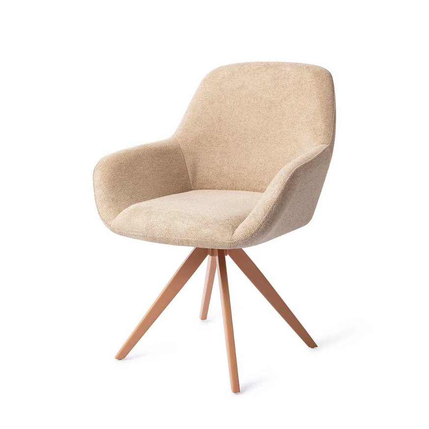 Kushi Desert Dunes Eetkamerstoel Turn Peach