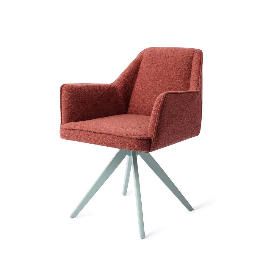 Tome Shabby Saffron Eetkamerstoel Turn Mint