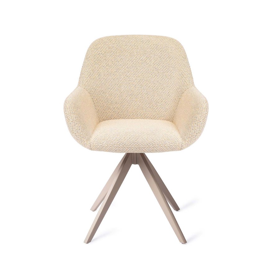Kushi Trouty Tinge Eetkamerstoel Turn Beige