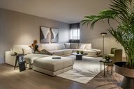 Luxe geribbelde salontafel Ravenna