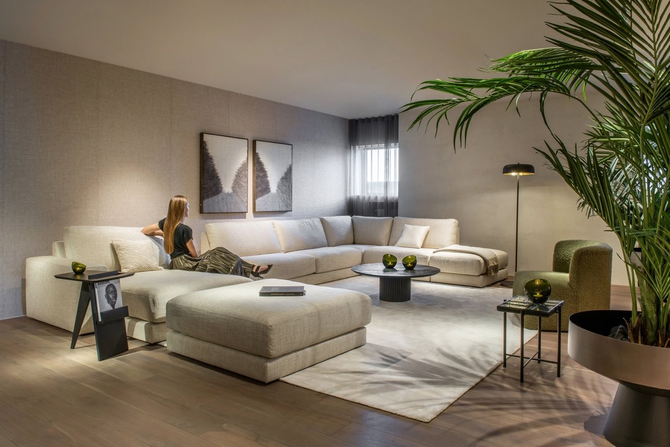 Luxe geribbelde salontafel Ravenna