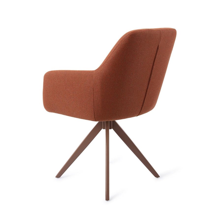 Hiroo Hearth Harmony Eetkamerstoel Turn Brown