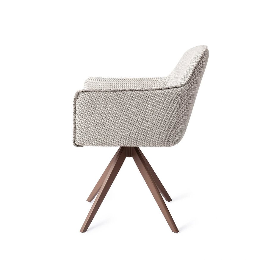 Hofu Checkers Charm Eetkamerstoel Turn Brown