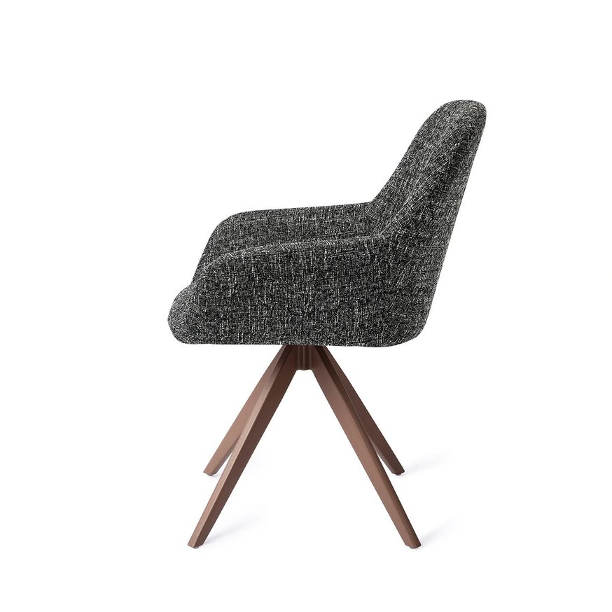 Kushi Skyfall Eetkamerstoel Turn Brown