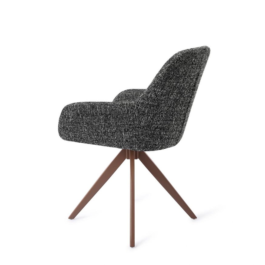 Kushi Skyfall Eetkamerstoel Turn Brown