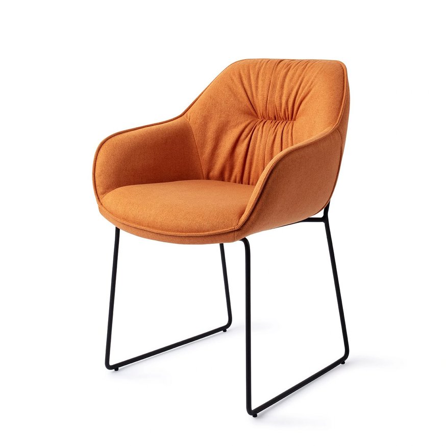 Miki Soft Carota Eetkamerstoel