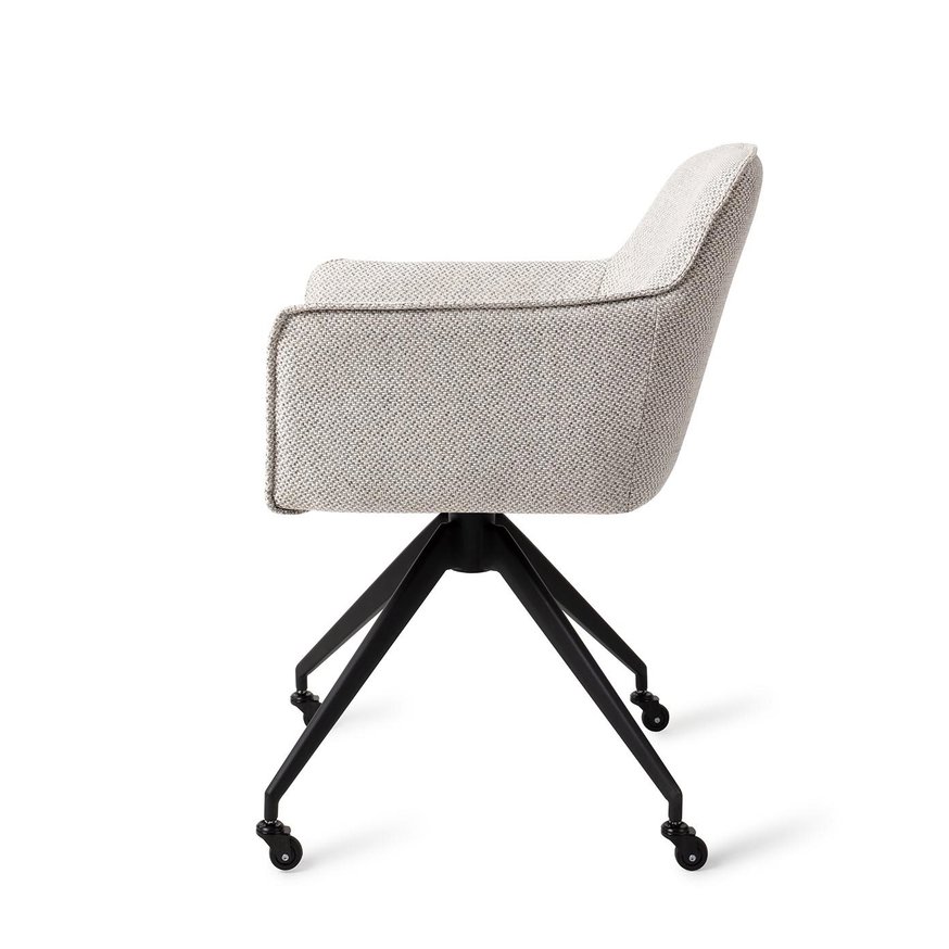 Hofu Checkers Charm Eetkamerstoel Glide Black