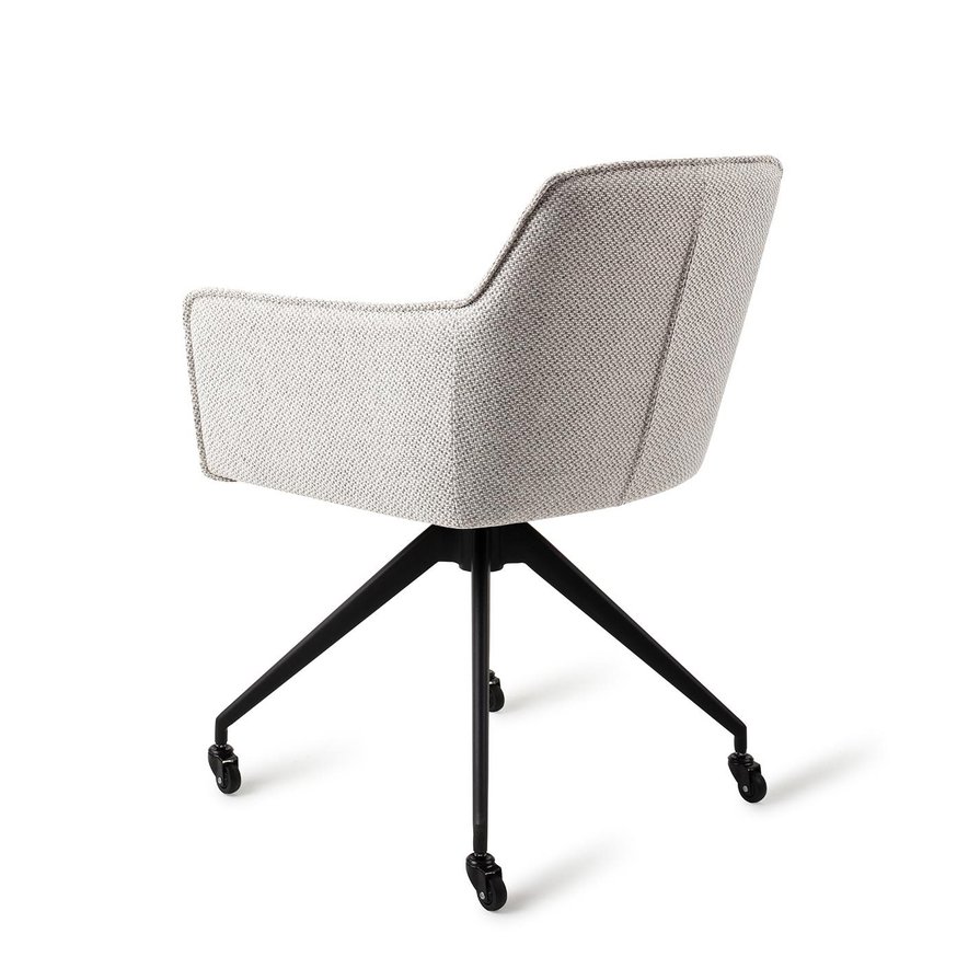 Hofu Checkers Charm Eetkamerstoel Glide Black