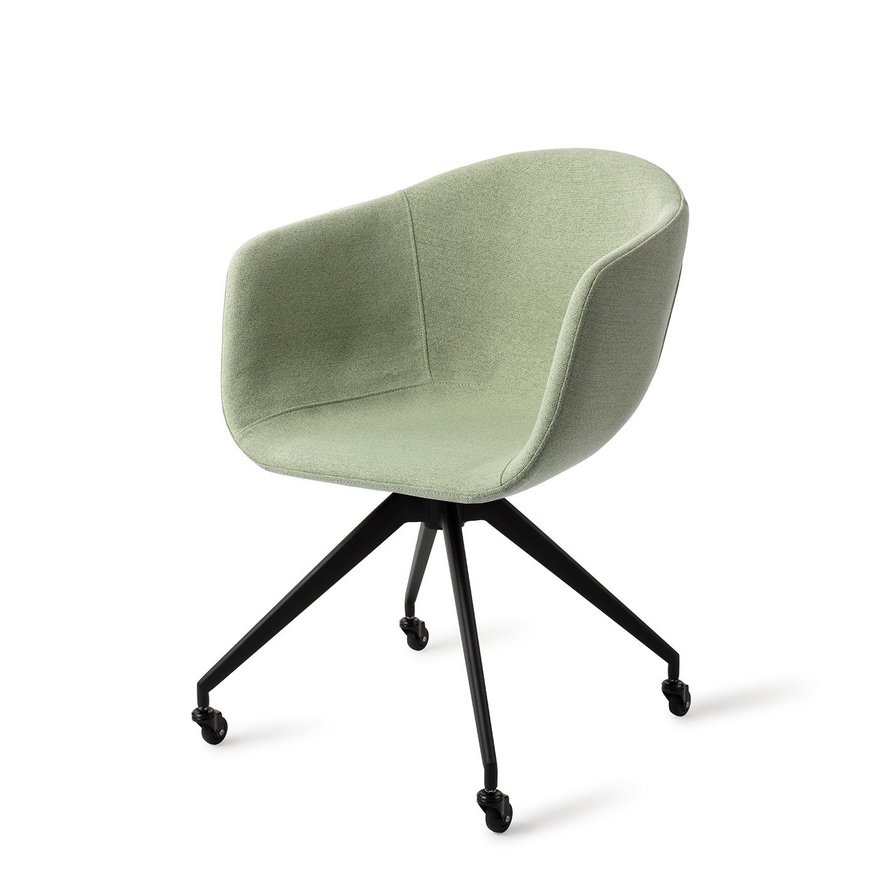 Yuni Jade Emperor Eetkamerstoel Glide Black