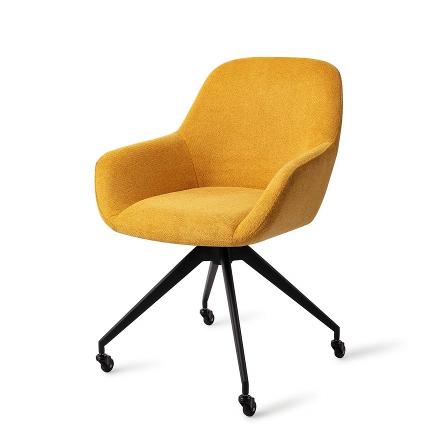 Kushi Sweet Corn Eetkamerstoel Glide Black