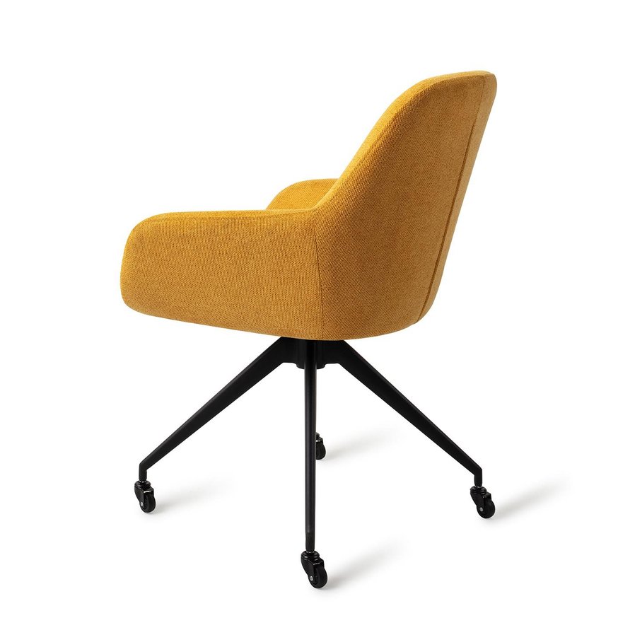 Kushi Sweet Corn Eetkamerstoel Glide Black