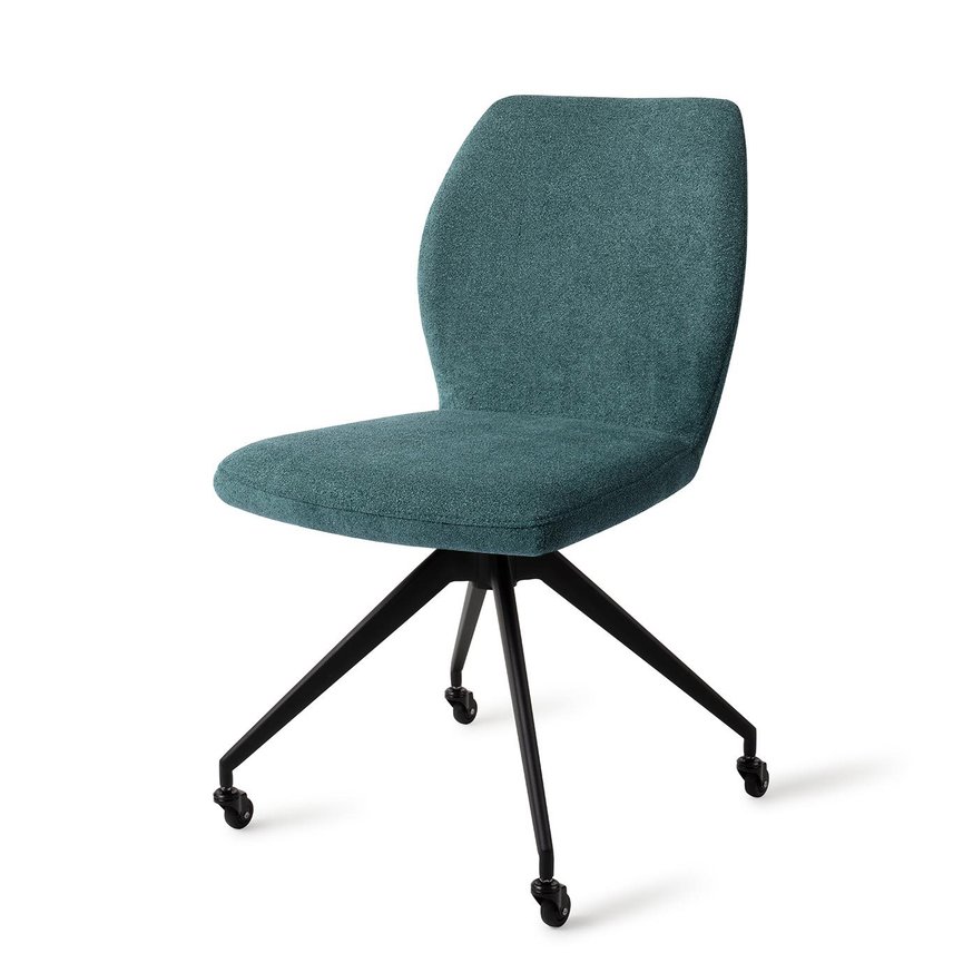 Ikata Merry Mermaid Eetkamerstoel Glide Black