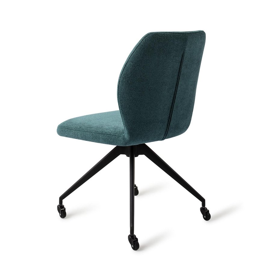 Ikata Merry Mermaid Eetkamerstoel Glide Black