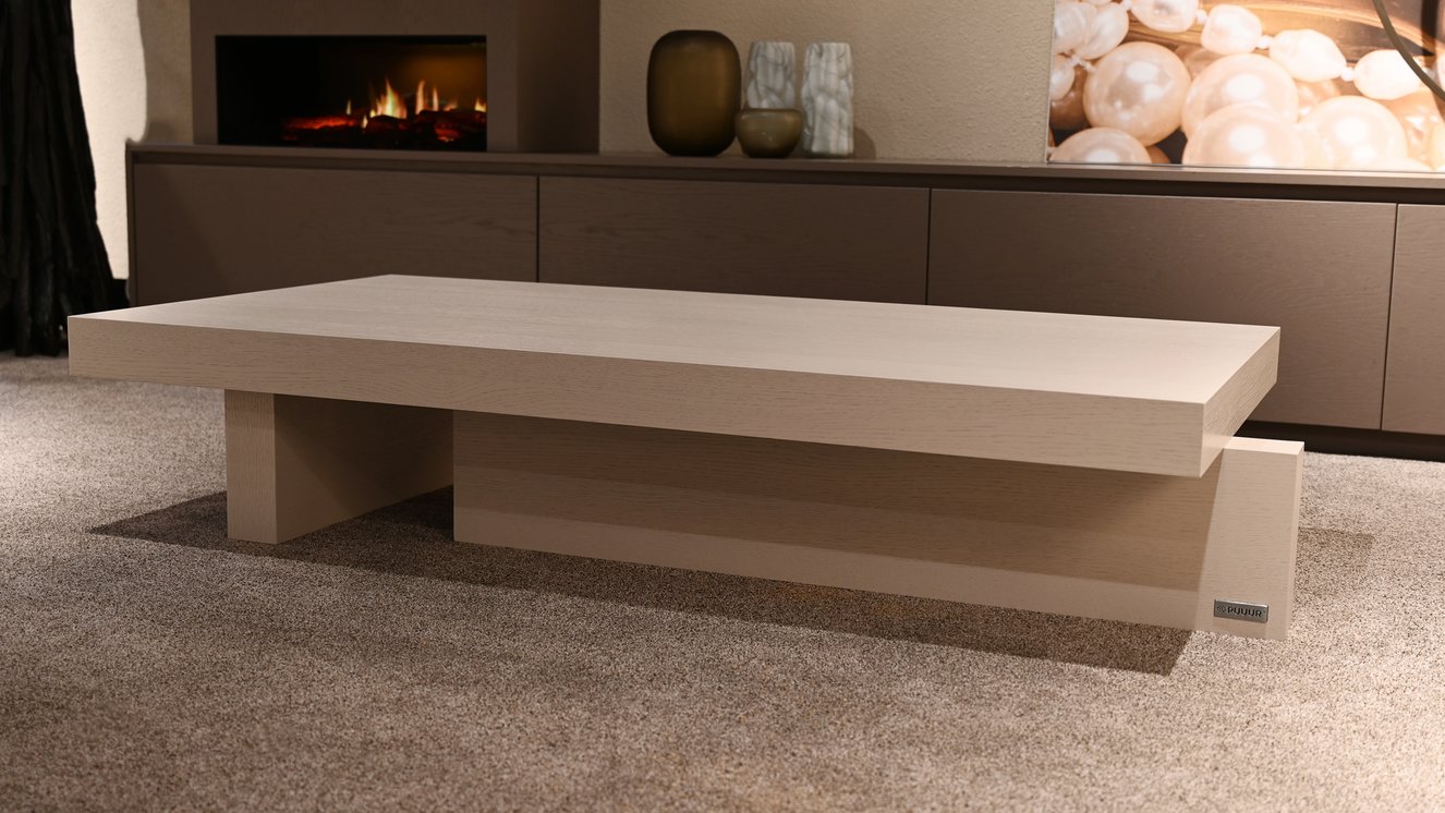 Monvello Salontafel Rechthoekig Eiken