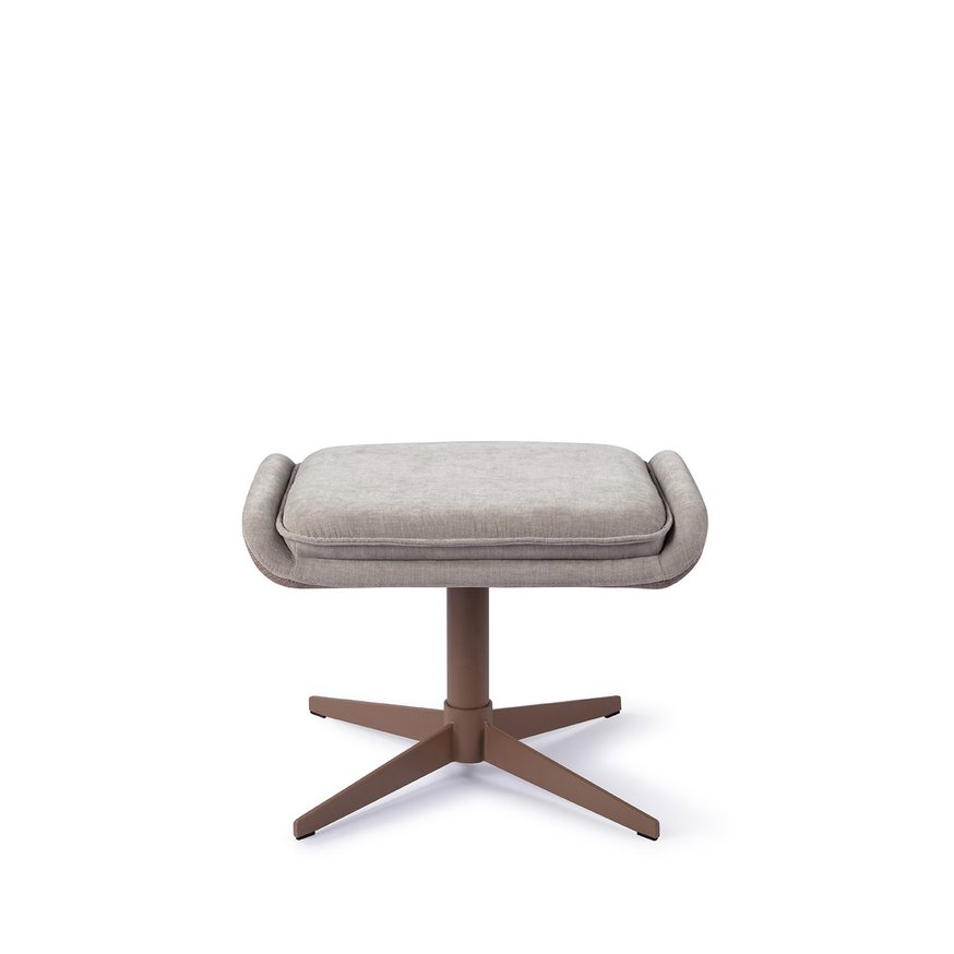 Oketo No Grey Mouse Ottoman