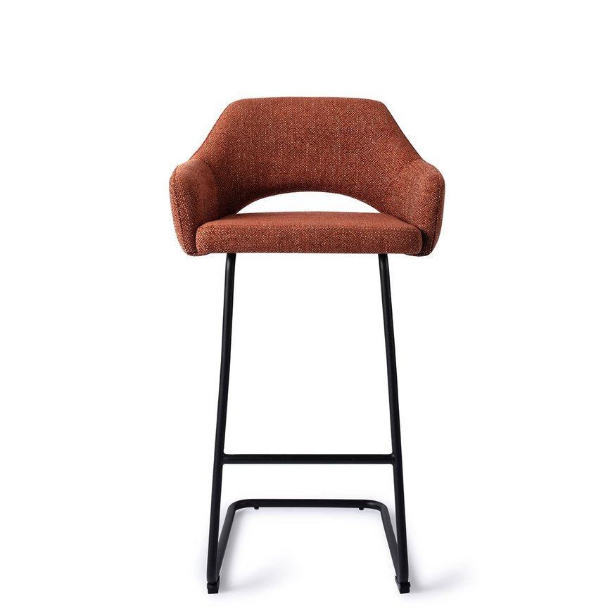 Yanai Tuscan Terra Barkruk Arch Black (H)