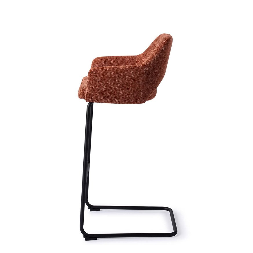 Yanai Tuscan Terra Barkruk Arch Black (H)