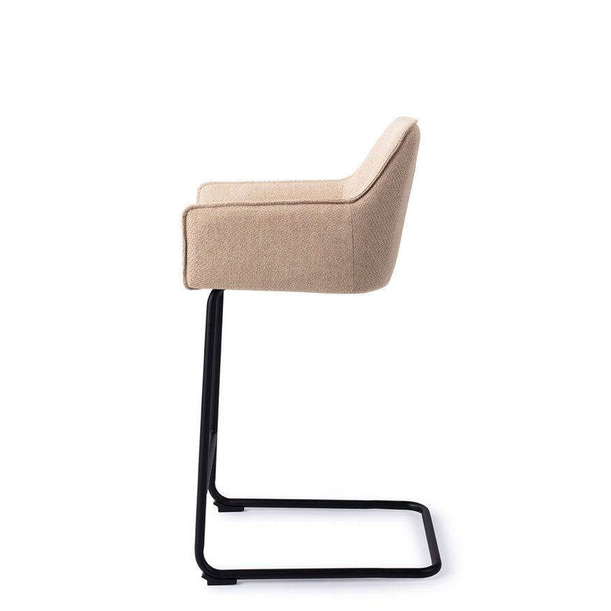 Hofu Wild Walnut Barkruk Arch Black (L)