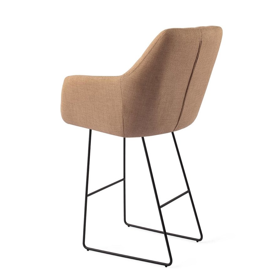 Noto Toasted Toffee Barkruk Slide Black (H)