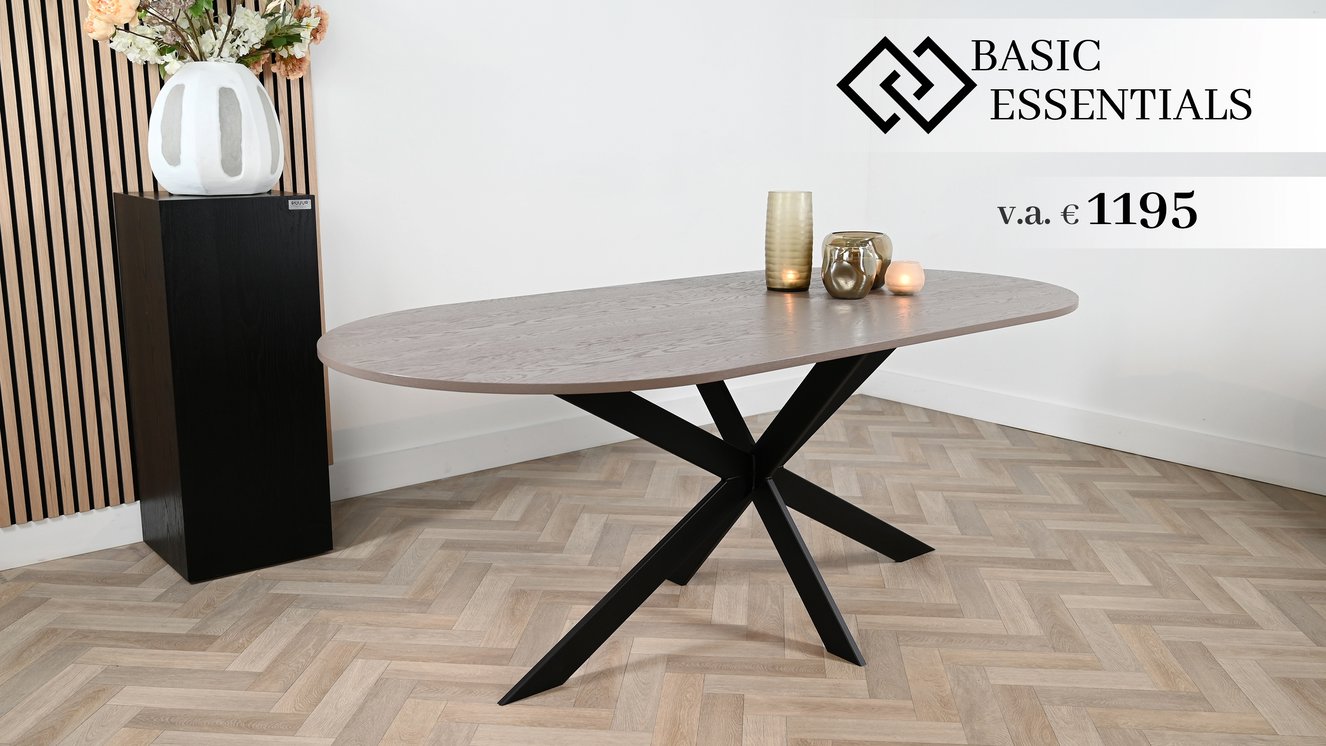 Zac Eettafel Half	Rond Eiken