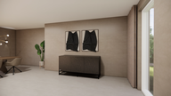 Eiken dressoir staand op poot met 3 deuren | PUUUR