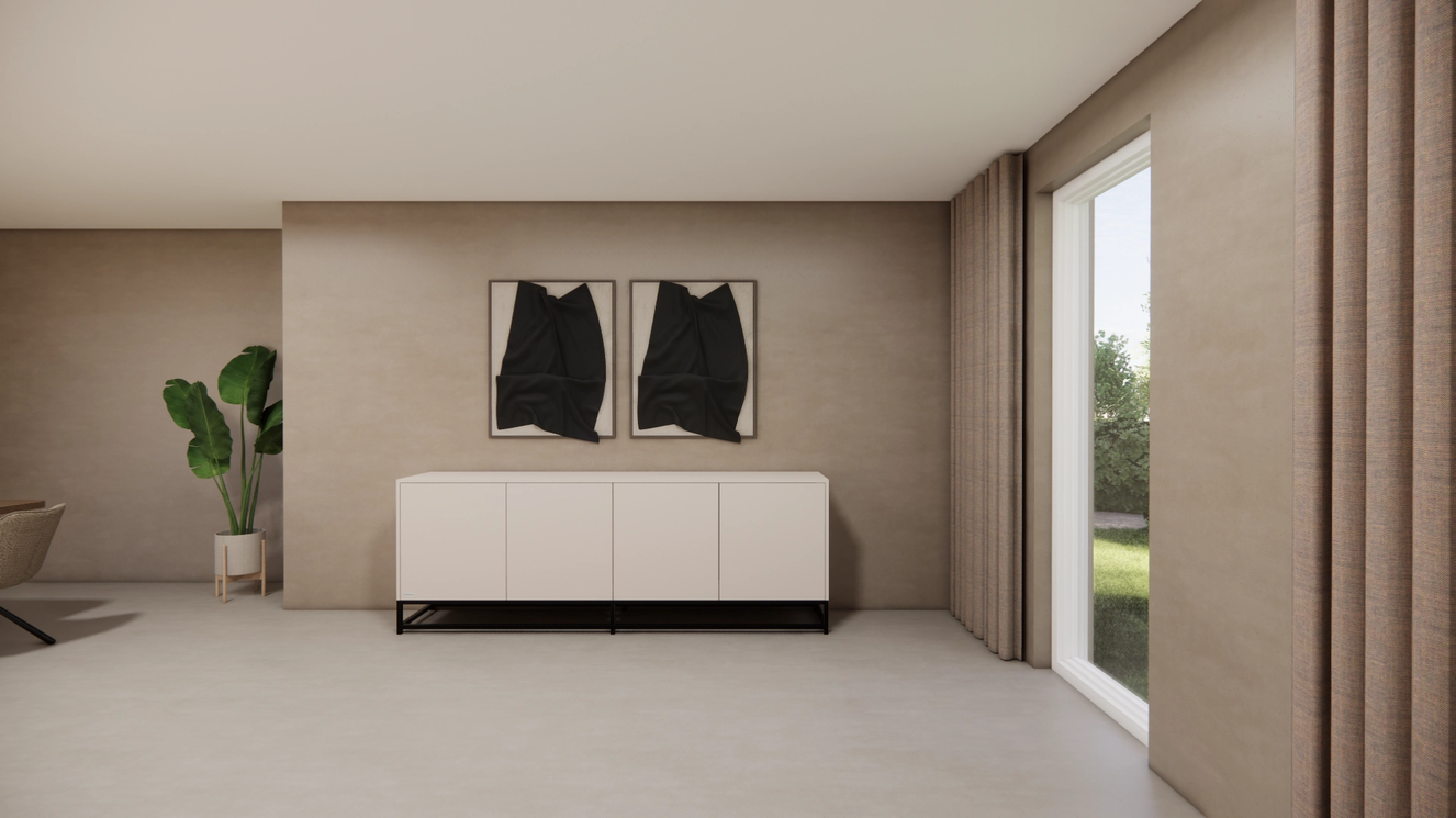 Thompson Dressoir 4-deurs Staand