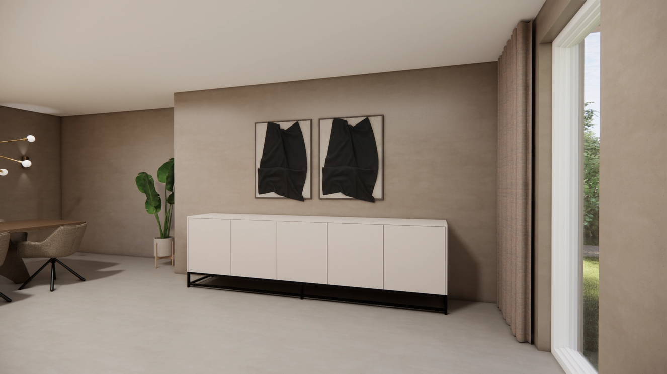 Thompson Dressoir 5-deurs Staand