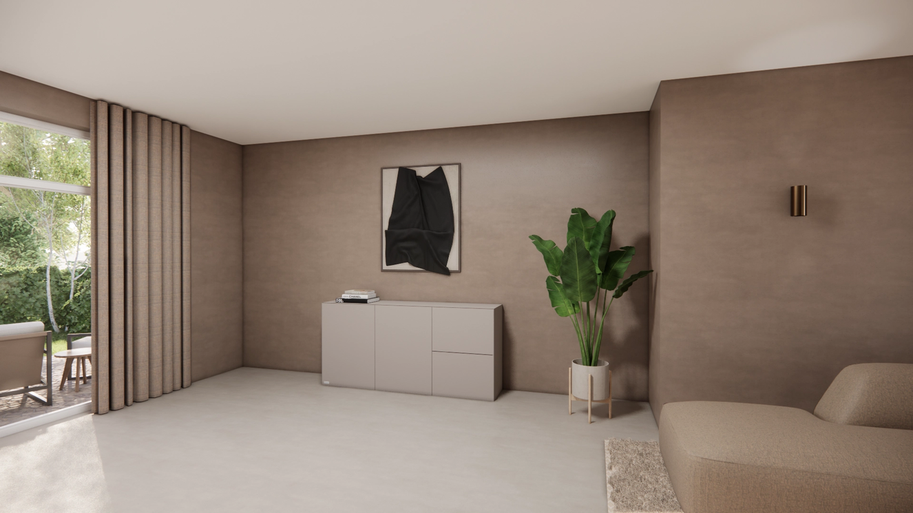 Zyan Dressoir 2 Deuren 2 Lade