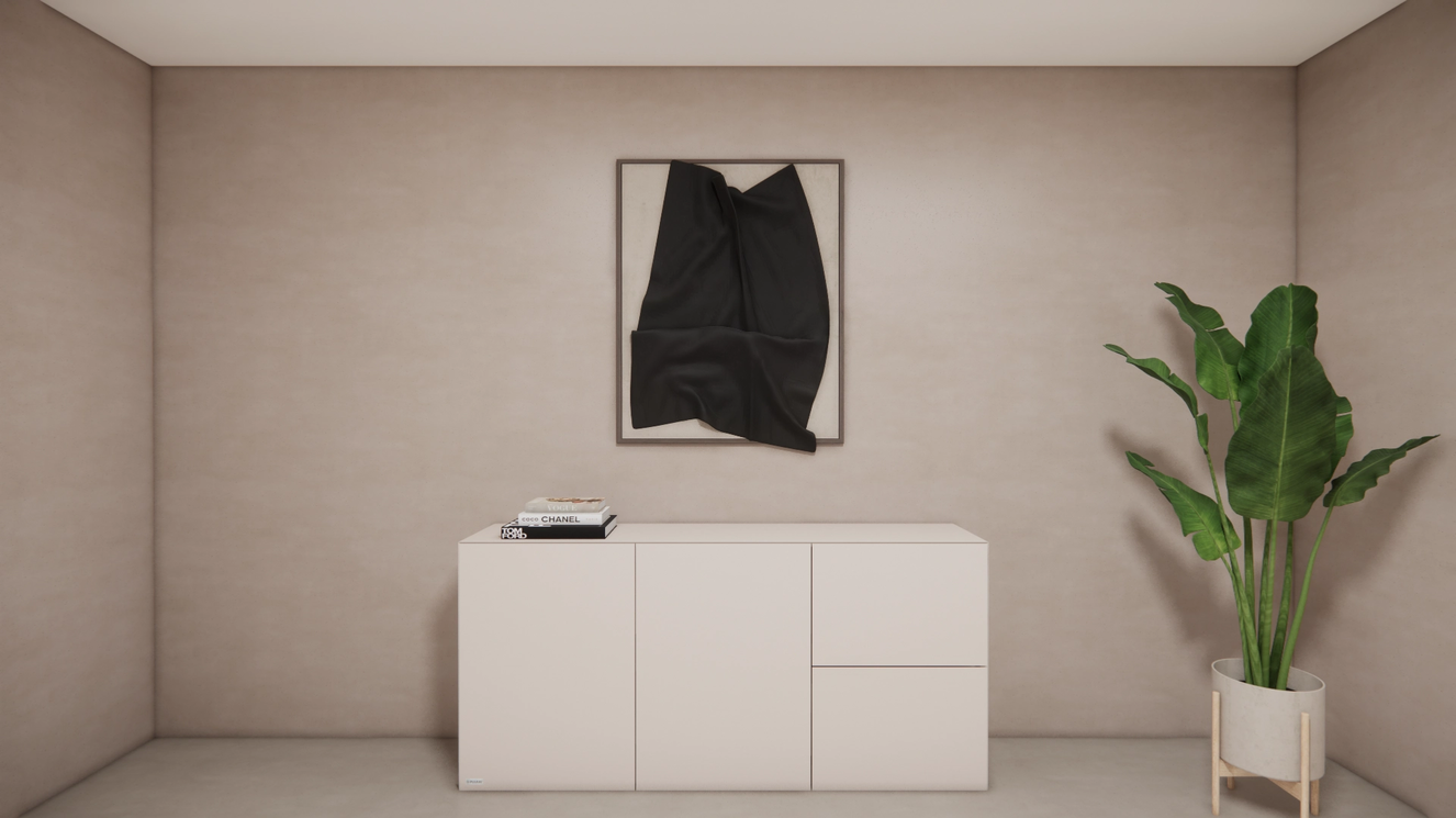 Zyan Dressoir 2 Deuren 2 Lade