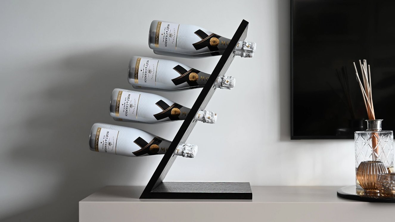 Champagne Wijnrek Eiken