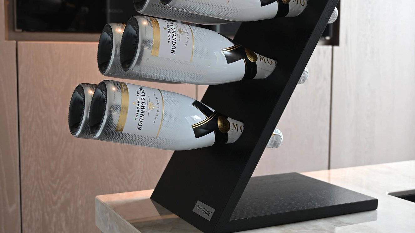 Champagne Wijnrek Eiken