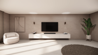 PUUUR Interiors | Rockefeller | Hangend TV meubel | 4 kleppen | MDF