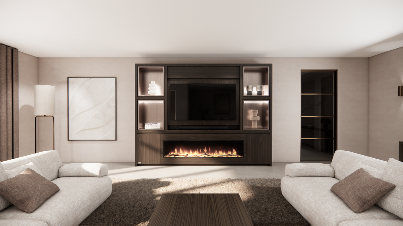 Cinewall	Grace Queen-size 280-340	cm Eiken Dimplex