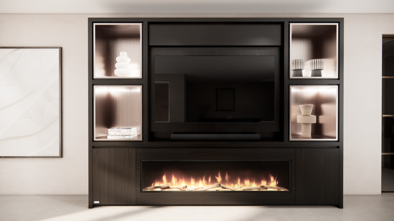 Cinewall	Grace Queen-size 280-340	cm Eiken Dimplex