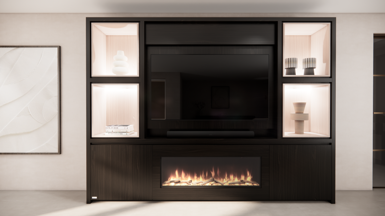 Cinewall	Grace Queen-size 280-340	cm Eiken Dimplex