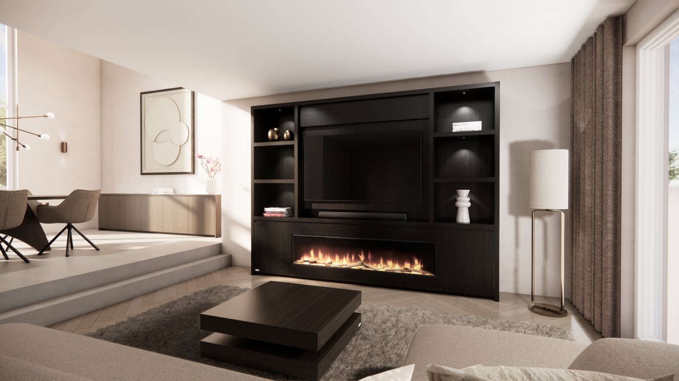 Cinewall	Andrew Queen-size 280-340	cm Eiken Dimplex