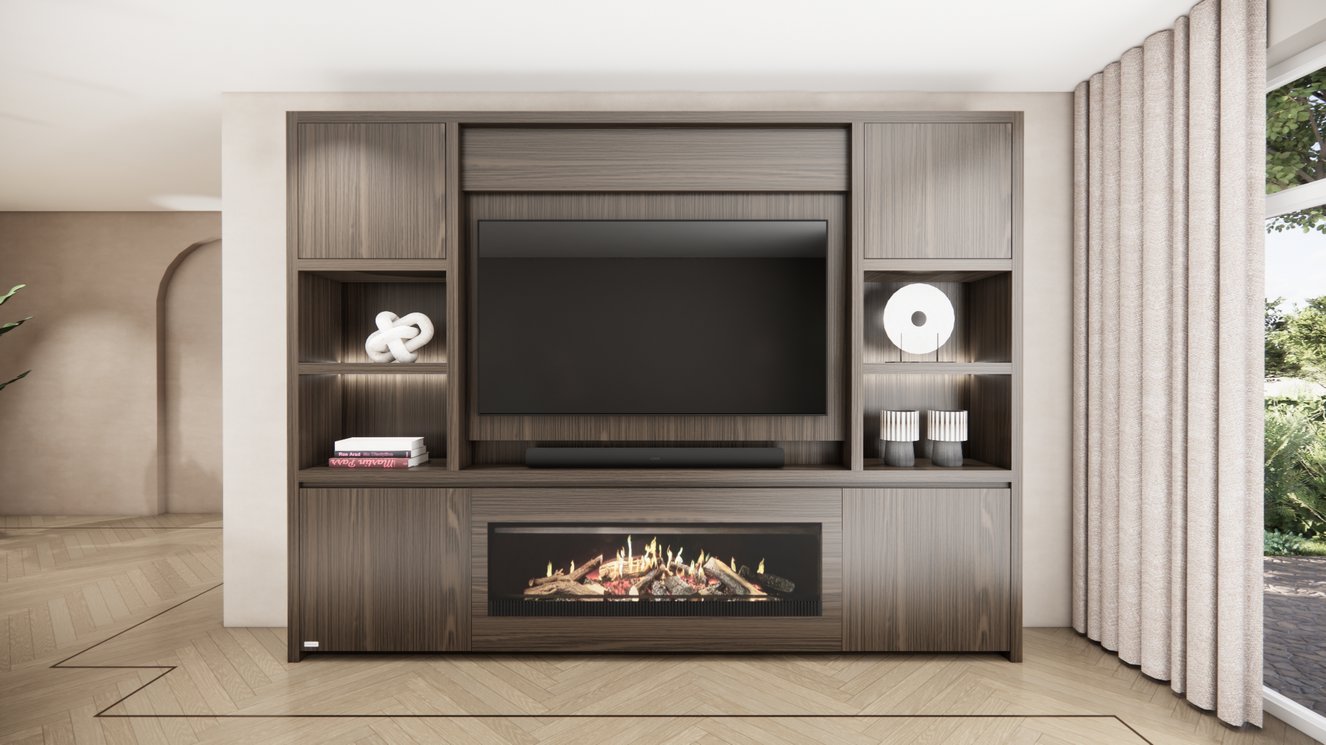 Cinewall	Franklin Queen-size 280-340	cm Eiken Kalfire	E-SERIE