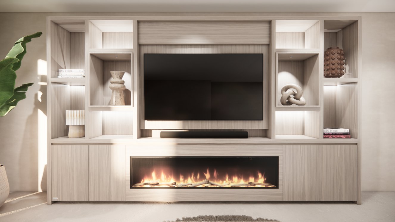 Cinewall	Cole King-size 350-410	cm Eiken Dimplex