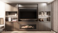 Franklin Cinewall King-size 350-410 cm Eiken Kalfire E-SERIE E-65