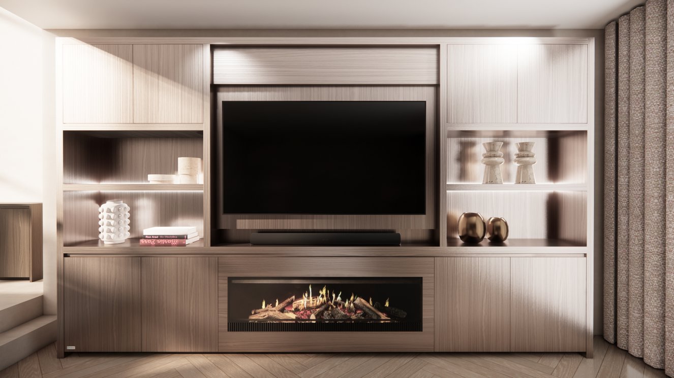 Cinewall	Franklin King-size 350-410	cm Eiken Kalfire	E-SERIE