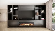 Hudson Cinewall King-size 350-410 cm Eiken British Fires 1600