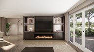 Grace Cinewall King-size 350-410 cm Eiken Dimplex 74inch