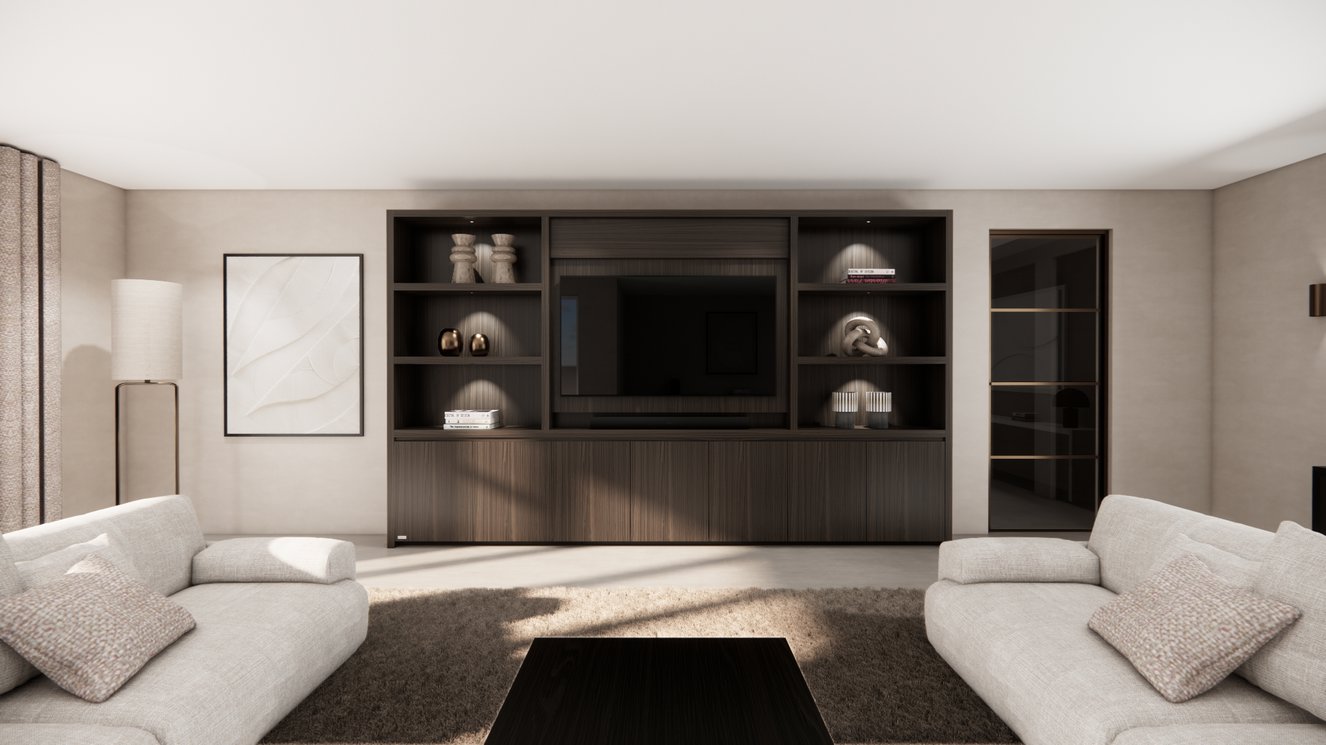 Cinewall	Andrew King-size 350-410	cm Eiken